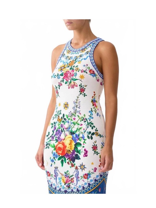 Camilla Dresses & Skirts - NWT Camilla Jersey Tank Dress in “Tiles Darls” sz 3X
